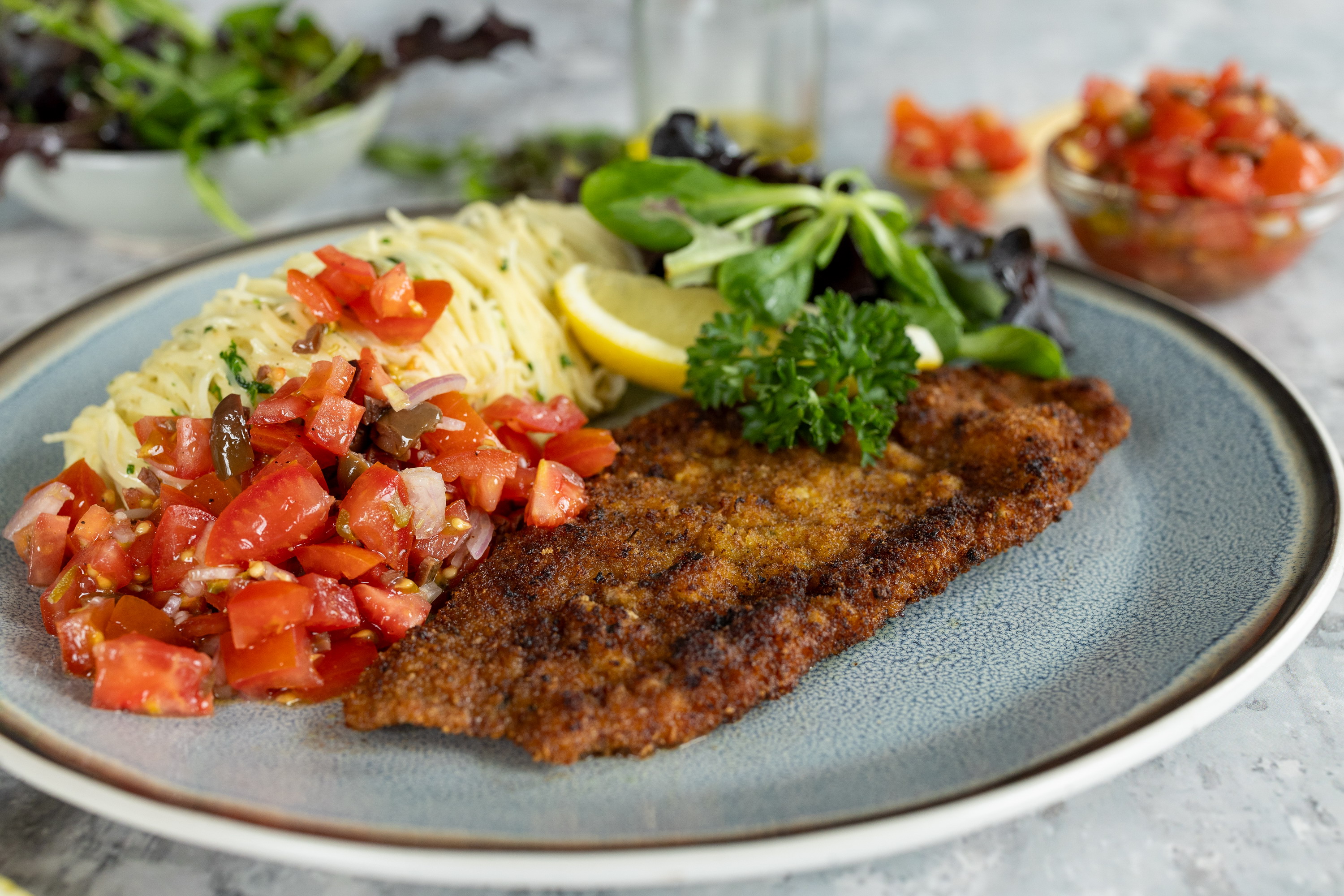 1Veal escalope